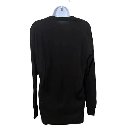 Love in Faith “Faith Hope Love” Snowmen Long Sleeve, size M, in black - Picture 7 of 7